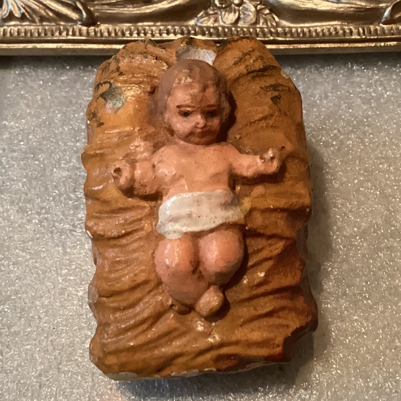 11 antique/vintage nativity pieces - Picture 13 of 16